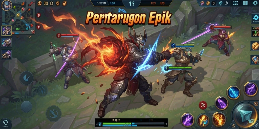 Gameplay seru di BRO178 dengan pertarungan tim yang epik.