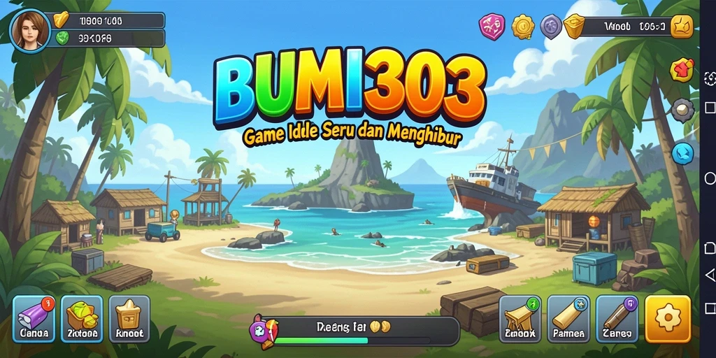 Tampilan gameplay BUMI303 yang menarik dan menghibur.