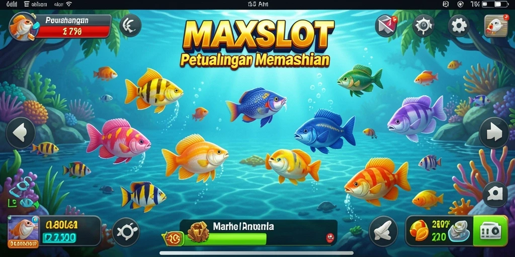 Gameplay Fishing yang mengasyikkan dengan grafis luar biasa.