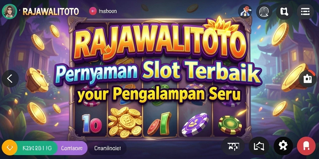 Screenshot gameplay RAJAWALITOTO menampilkan keseruan bermain slot.