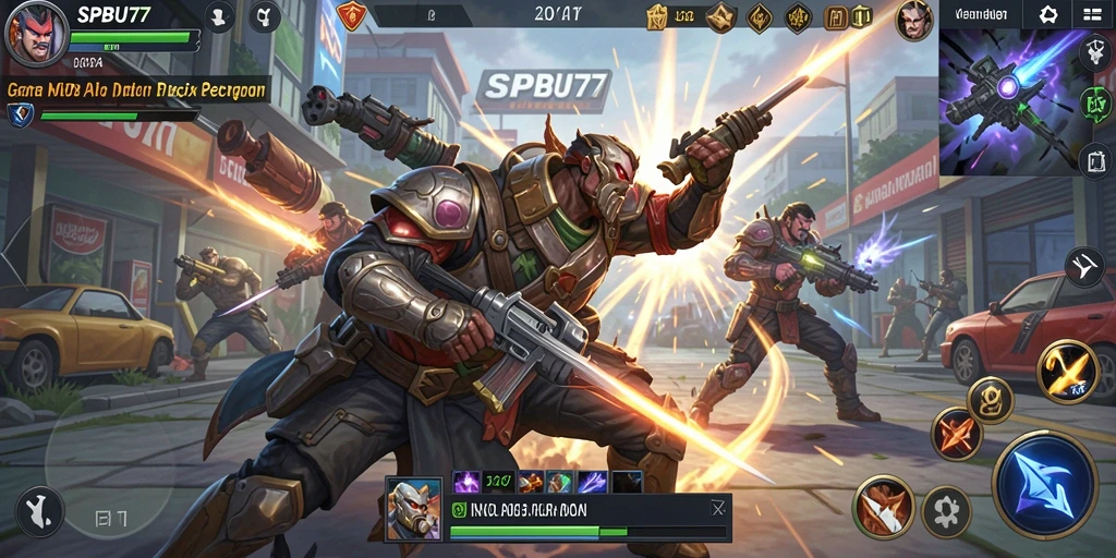 Gameplay seru dari SPBU77 menunjukkan pertarungan strategi yang mendebarkan.