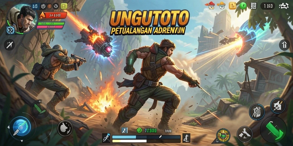 Pengalaman gameplay seru di UNGUTOTO dengan aksi yang mendebarkan.